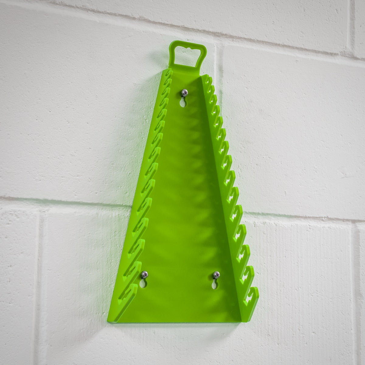 Premier Reverse Spanner Rack Capacity 15 Spanners - Hi-Vis Green WR09HV