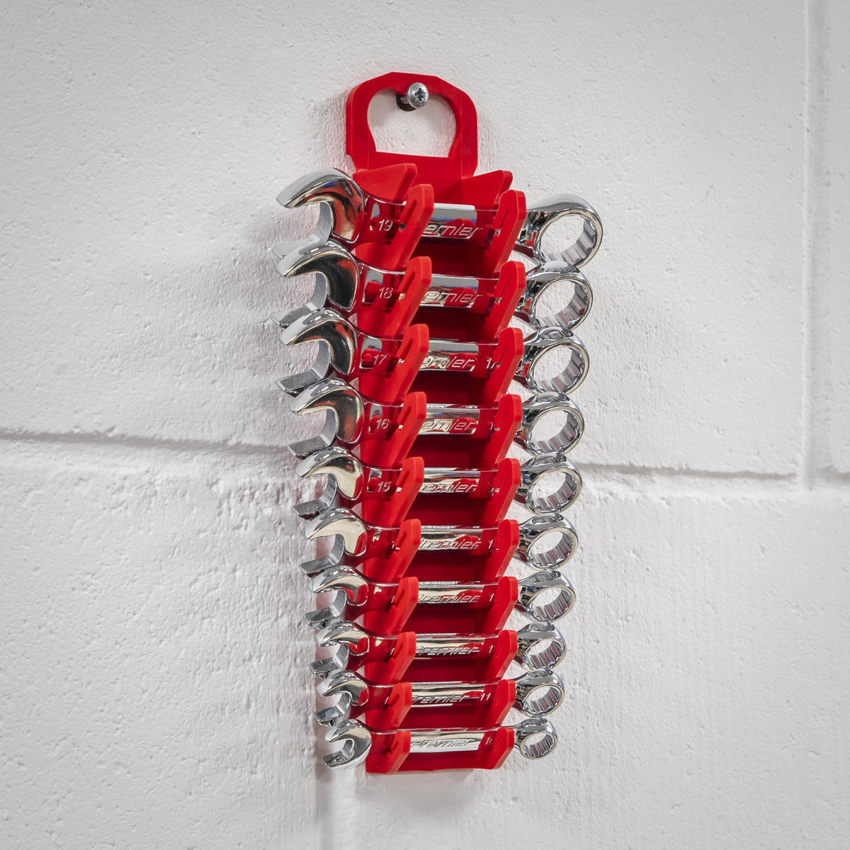 Premier Spanner Rack Capacity 10 Stubby Spanners WR10