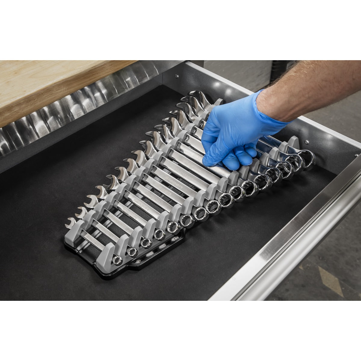 Premier Reversible Spanner Rack 16pc WR11