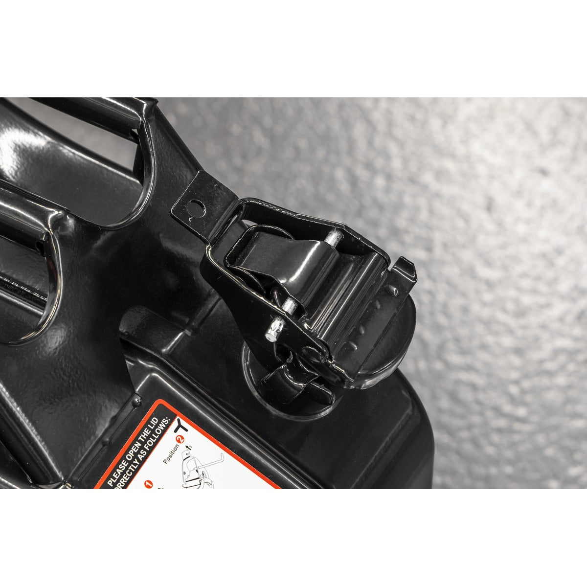 Siegen Jerry Can 20L - Black JCY20B