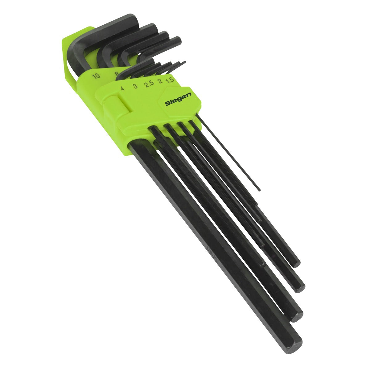 Siegen Extra-Long Hex Key Set 9pc S01092