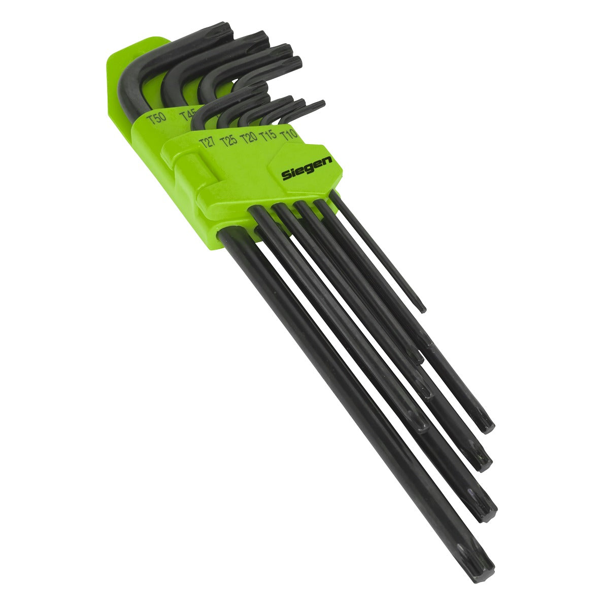 Siegen Extra-Long TRX-Star Key Set 9pc S01096
