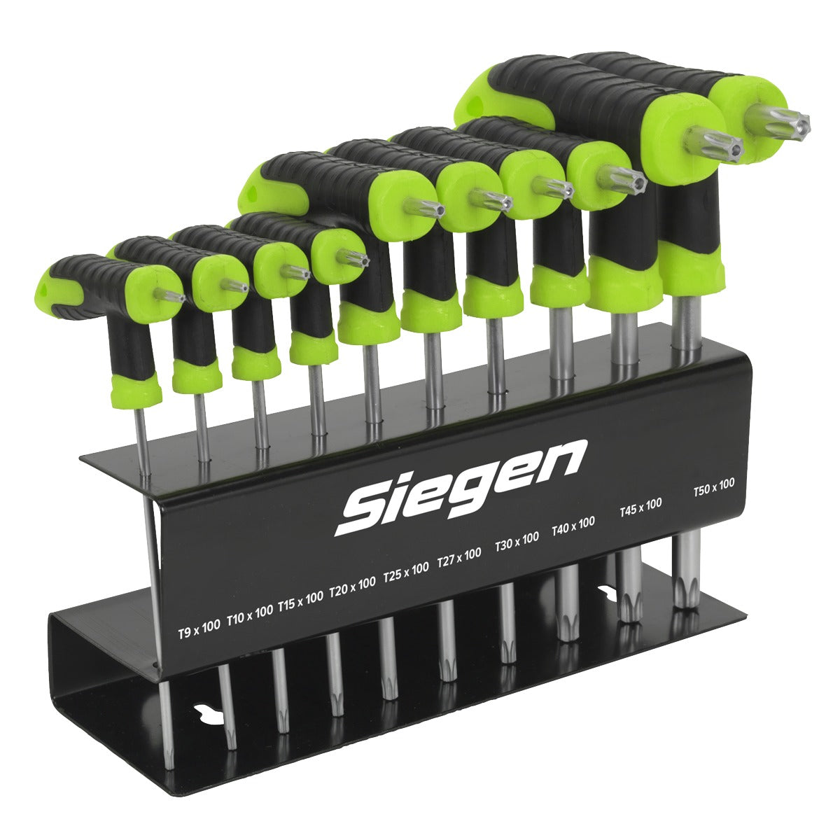 Siegen T-Handle TRX-Star Key Set 10pc S01151