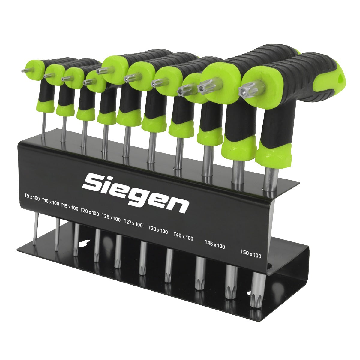 Siegen T-Handle TRX-Star Key Set 10pc S01151