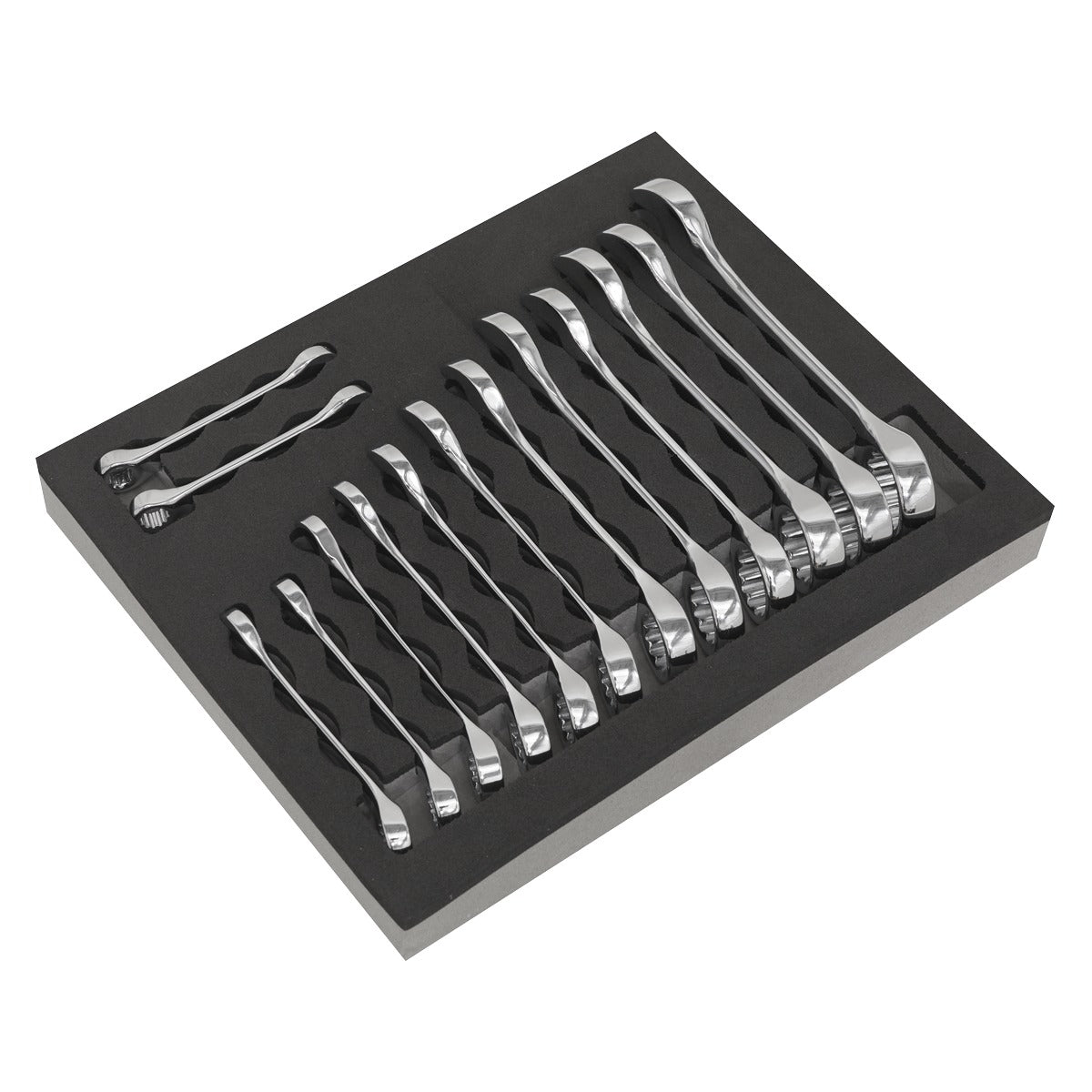 Siegen Stubby Combination Spanner Set 14pc S01232