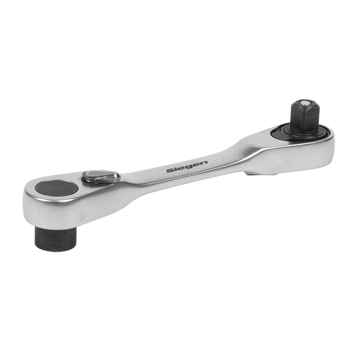 Siegen Micro Ratchet Bit Driver & Wrench 1/4"Hex x 1/4"Sq Drive S01251