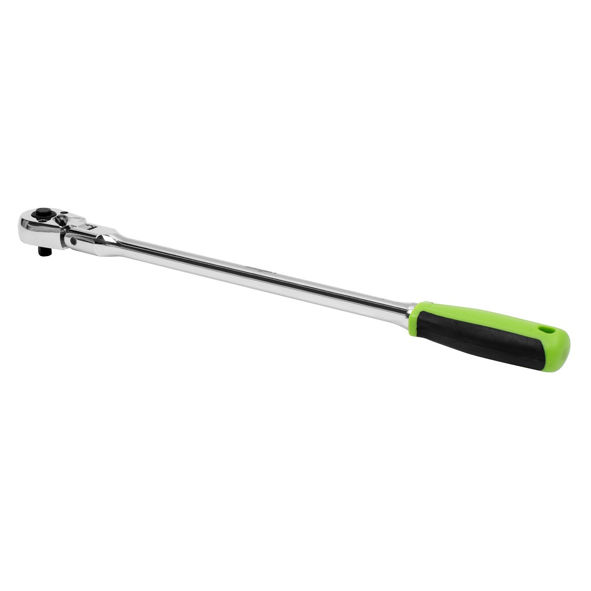 Siegen Extra-Long Flexi-Head Ratchet Wrench with Flip Reverse 1/4"Sq Drive S01257