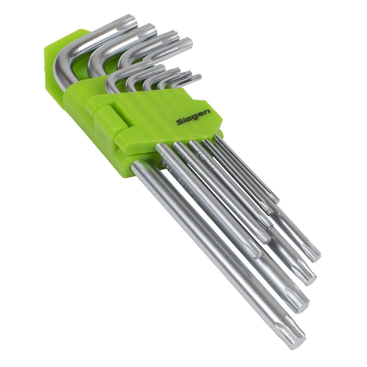 Siegen Long TRX-Star Key Set 9pc S01262