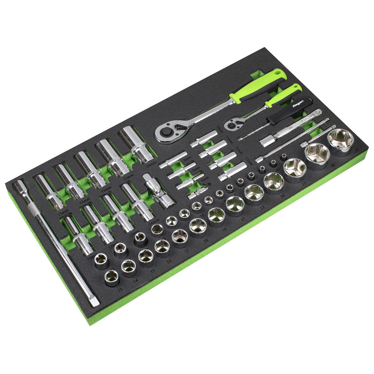 Siegen Topchest & Rollcab Combination 6 Drawer with 247pc Tool Kit S01267
