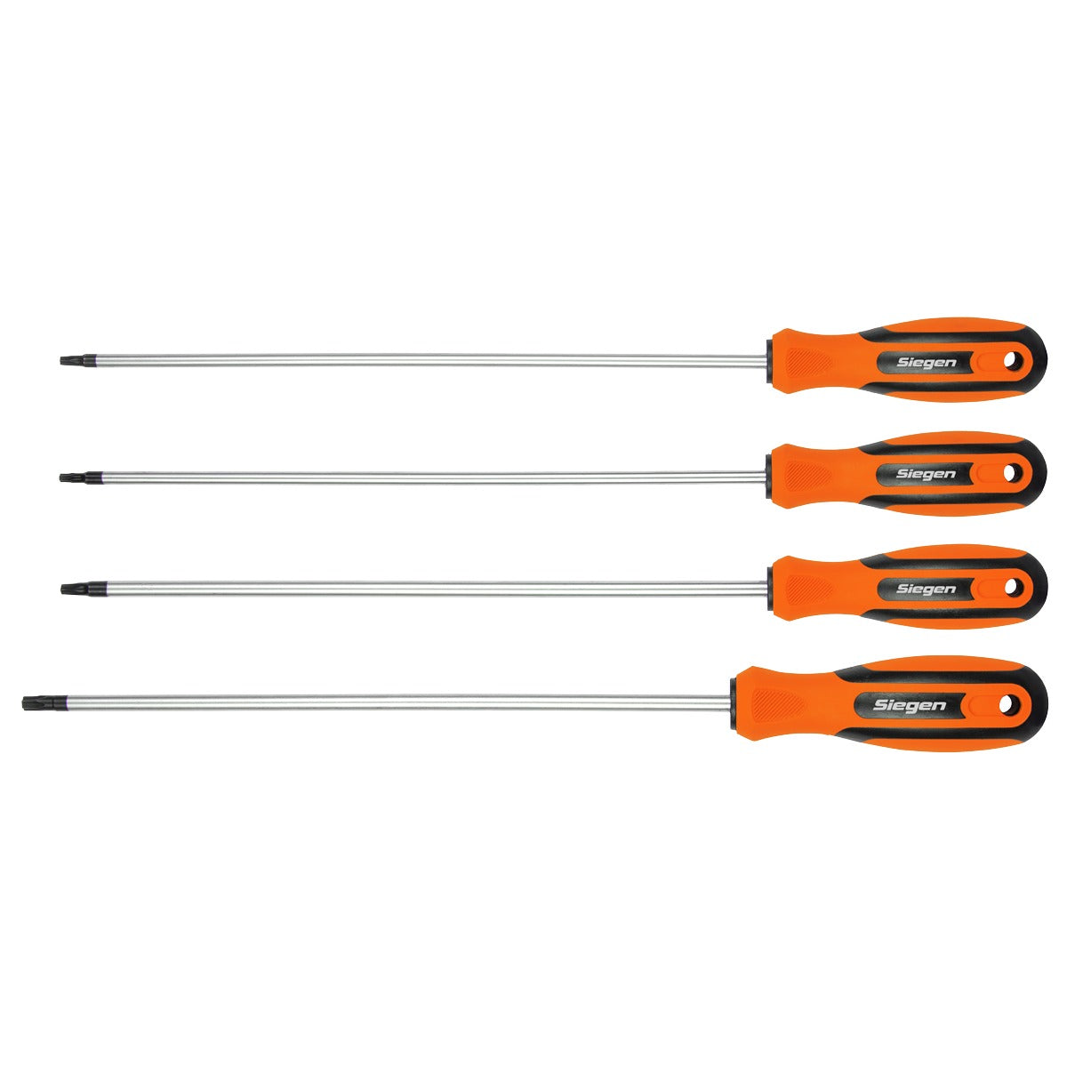 Siegen TRX-Star Long Screwdriver Set 4pc S01289
