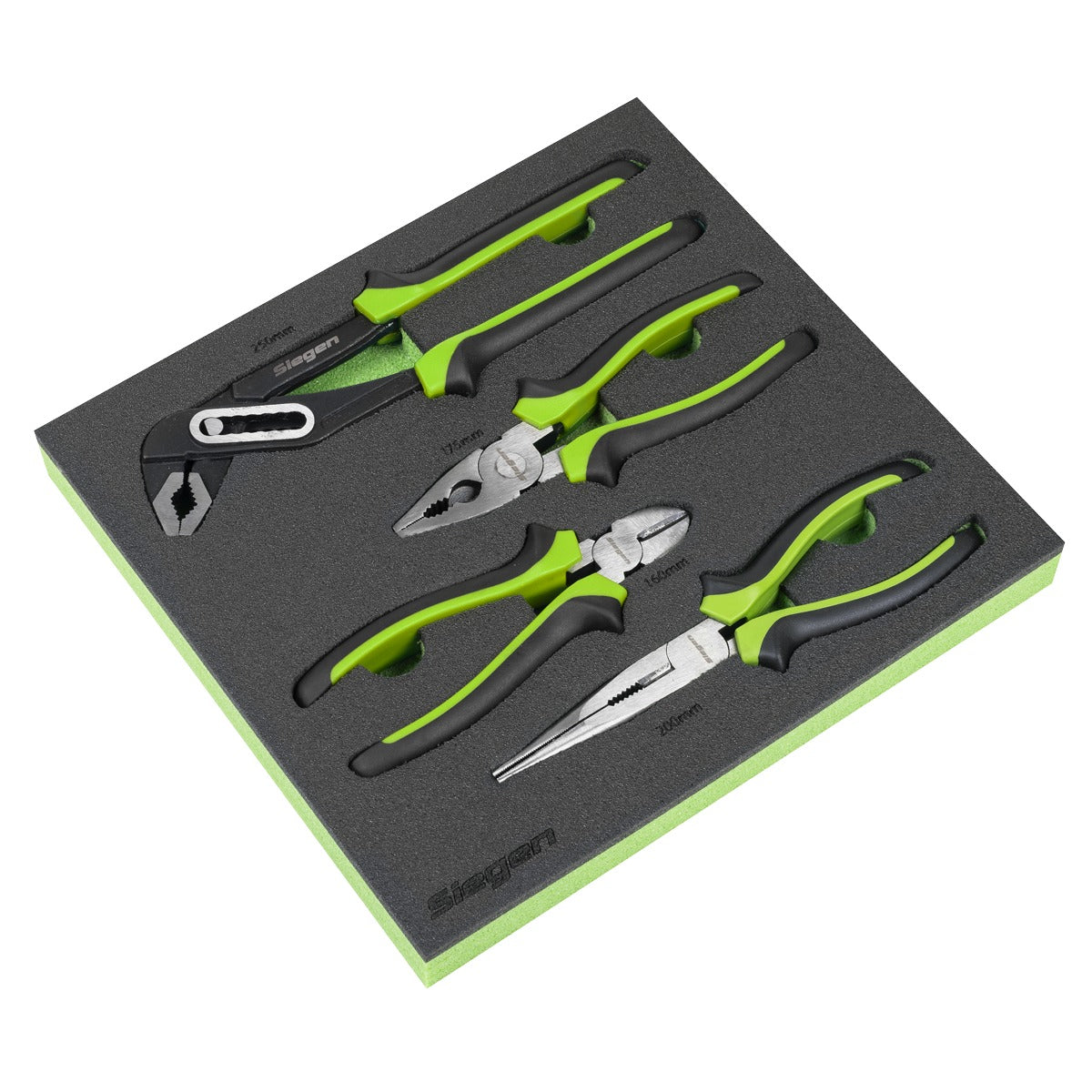 Siegen Comfort Grip Pliers Set 4pc S01298