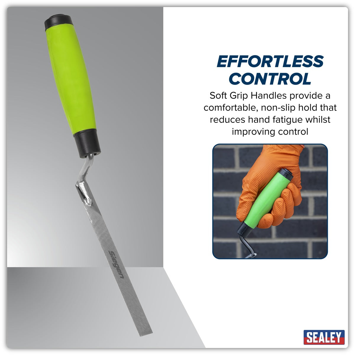 Siegen Brick Jointer with Soft Grip Handle 13mm S01305