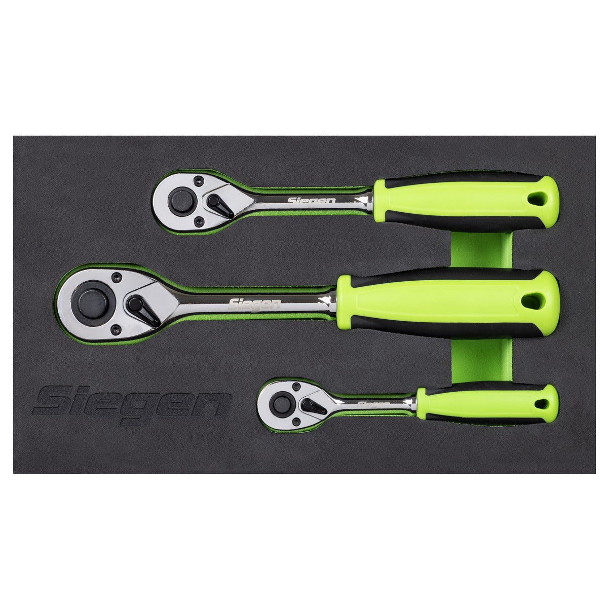 Siegen Ratchet Wrench Set 3pc S01331