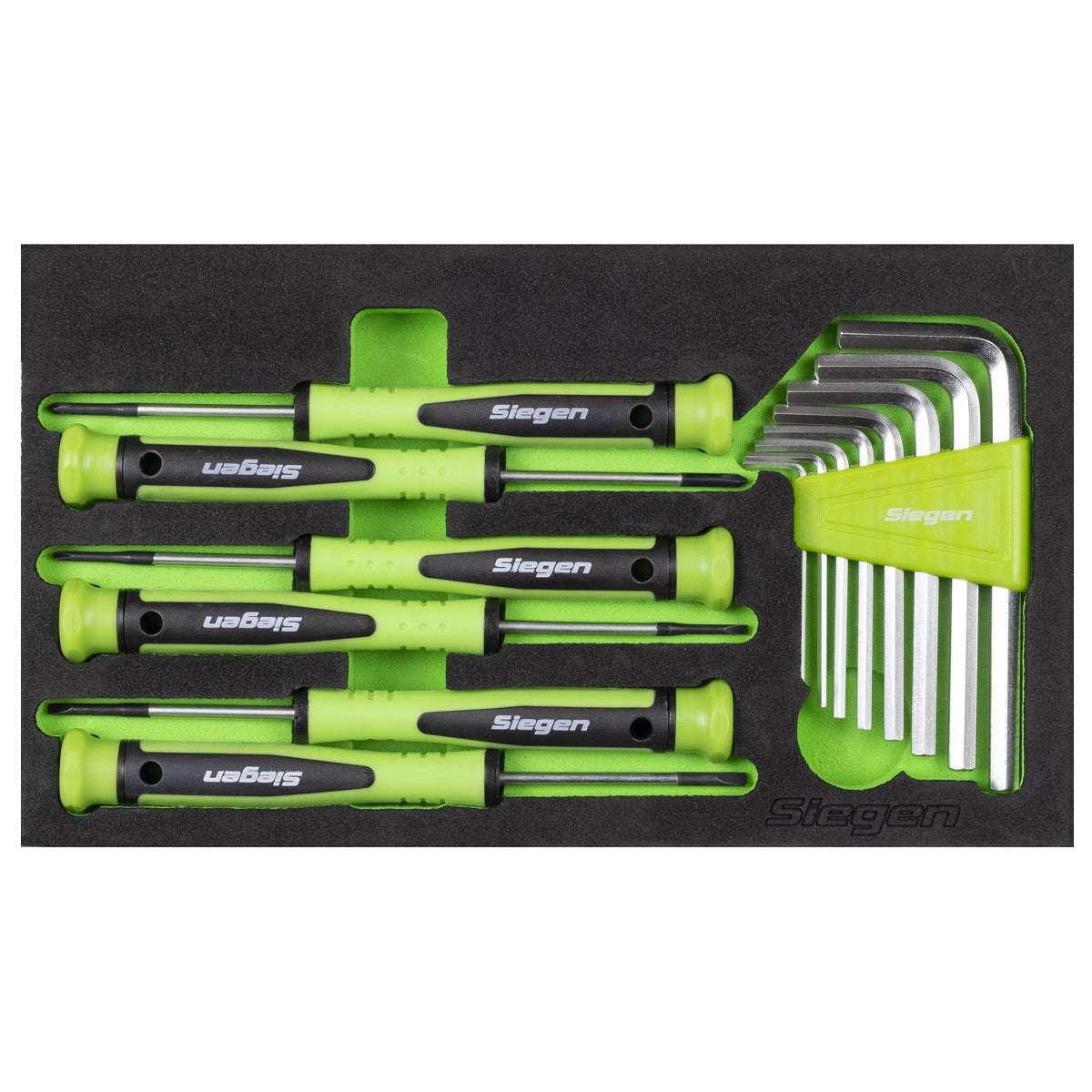 Siegen Mini Toolbox 2 Drawer with 111pc Tool Kit S01335