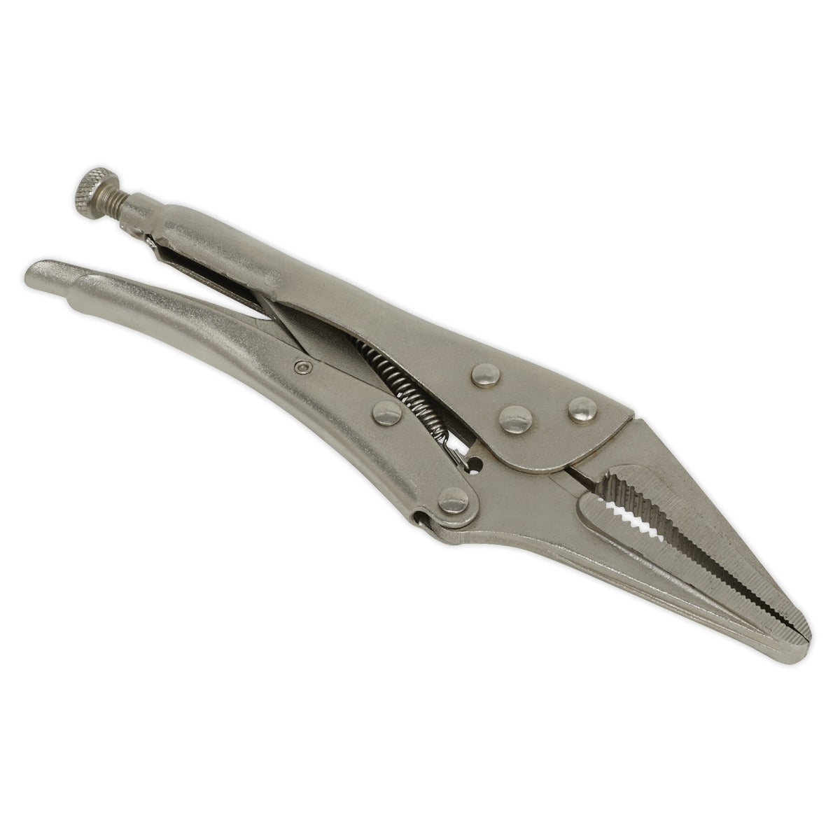 Siegen Long Nose Locking Pliers 225mm S0462