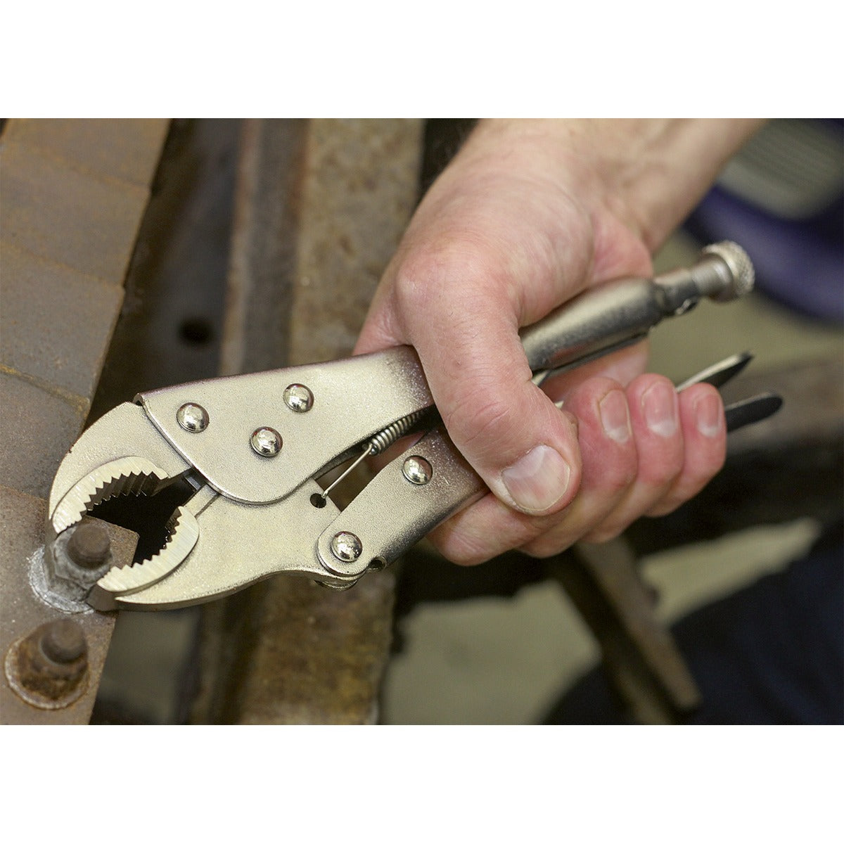 Siegen Locking Pliers Set 3pc S0463