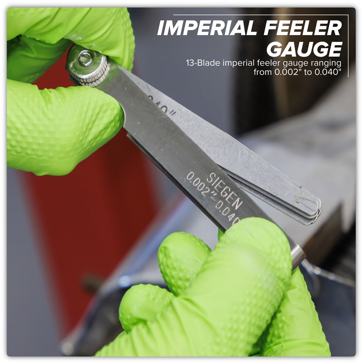 Siegen Imperial Feeler Gauge 13 Blade S0518
