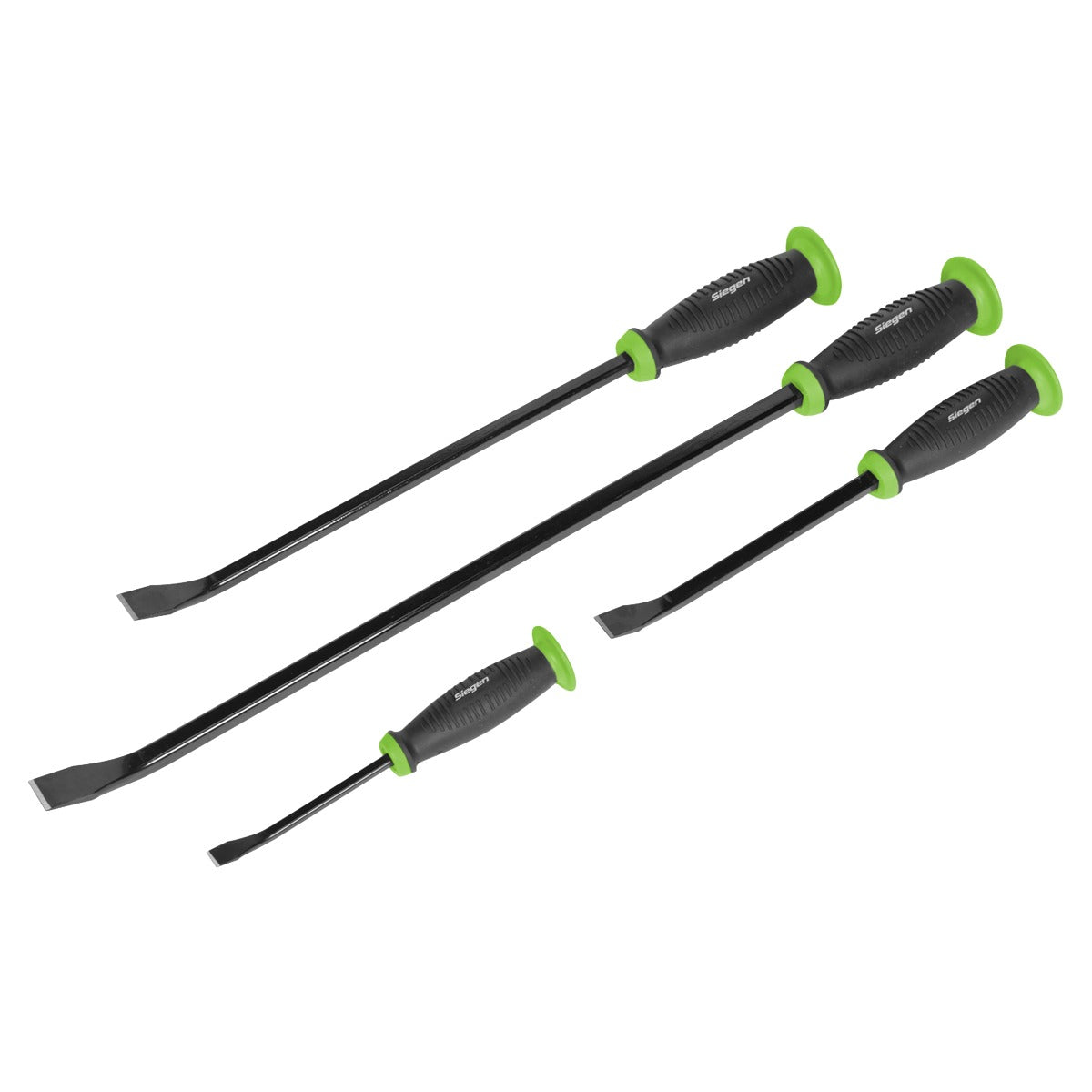 Siegen Pry Bar Set with Hammer Cap 4pc S0557