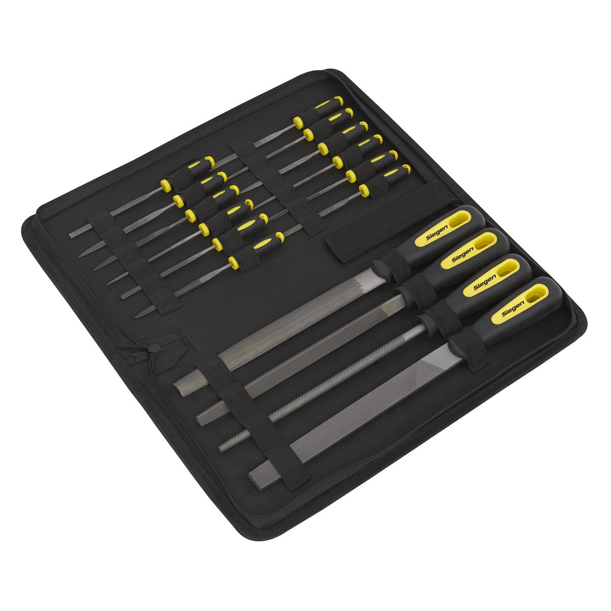 Siegen Engineer's & Needle File Set 16pc S05781
