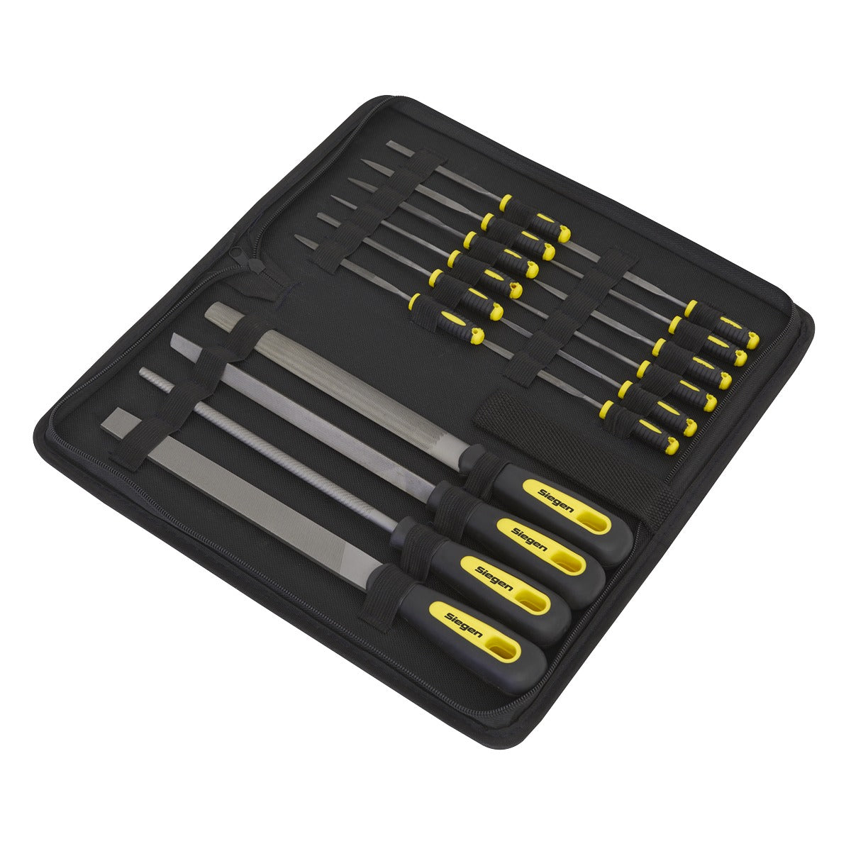 Siegen Engineer's & Needle File Set 16pc S05781