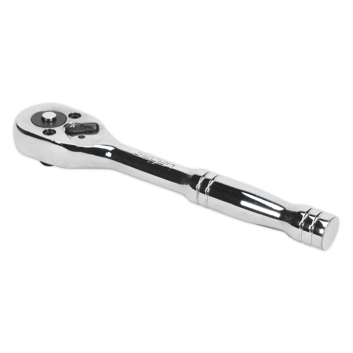 Siegen Pear-Head Ratchet Wrench with Flip Reverse 1/4"Sq Drive S0704