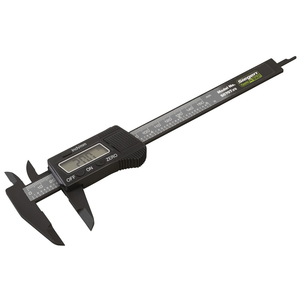 Siegen Digital Electronic Vernier Caliper 0-150mm(0-6") S0707