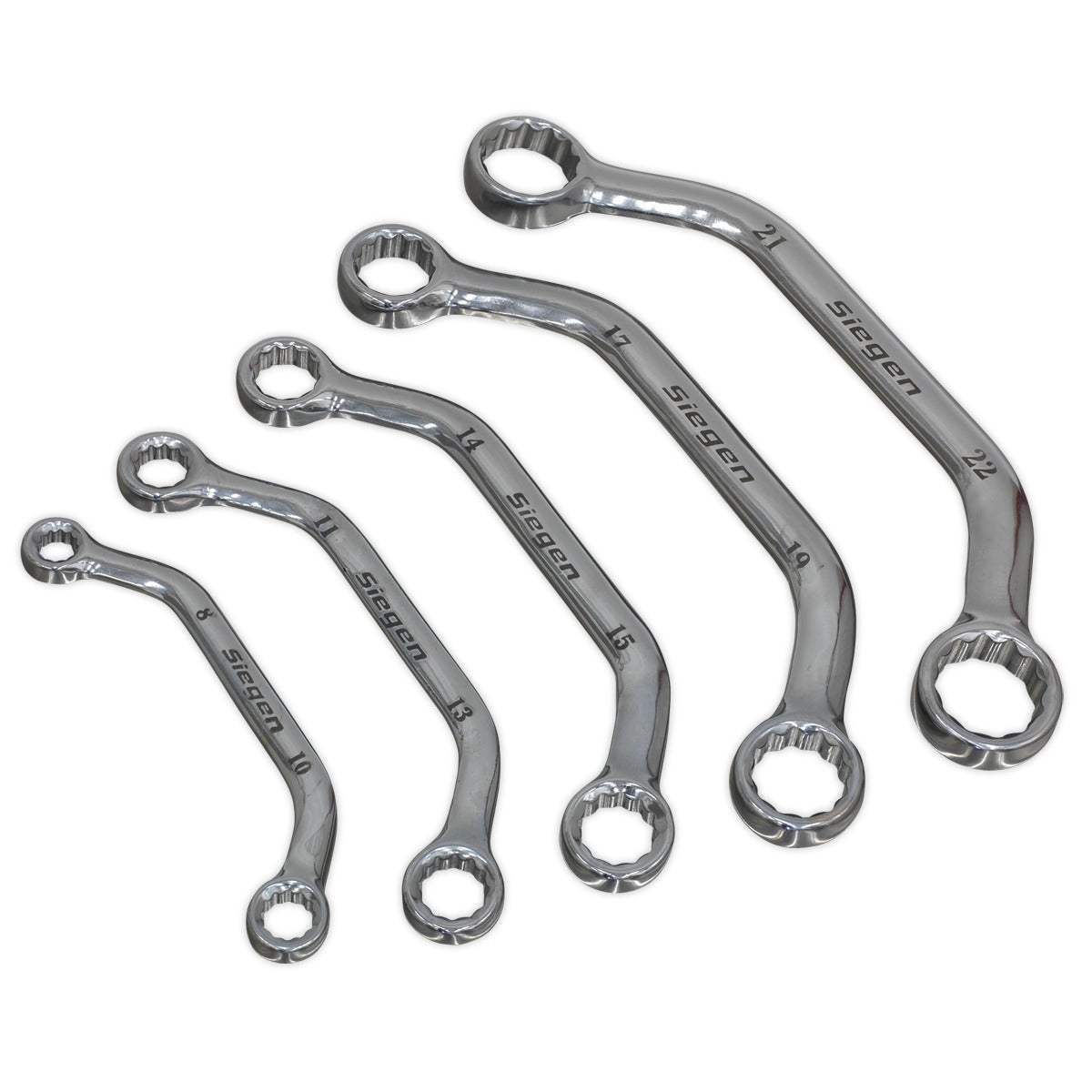 Siegen Obstruction Spanner Set 5pc S0716