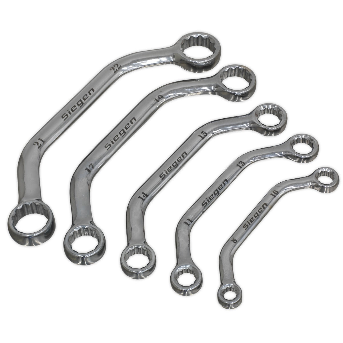 Siegen Obstruction Spanner Set 5pc S0716