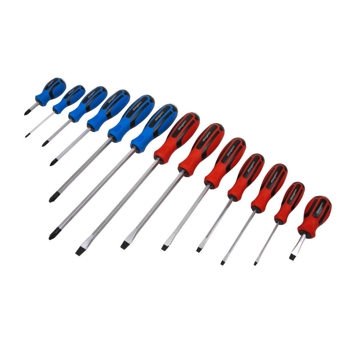 Siegen Hammer-Thru Screwdriver Set 13pc S0754