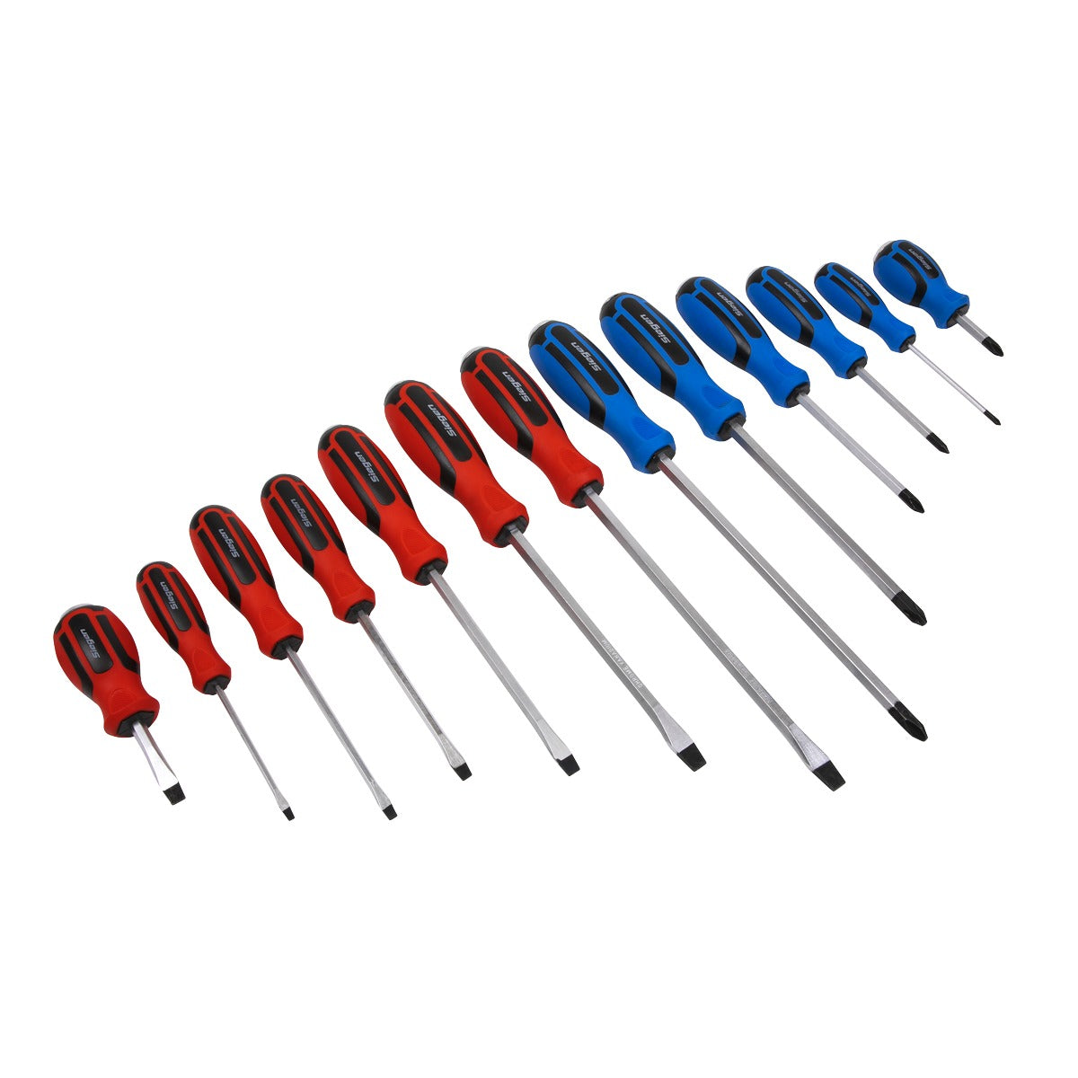 Siegen Hammer-Thru Screwdriver Set 13pc S0754