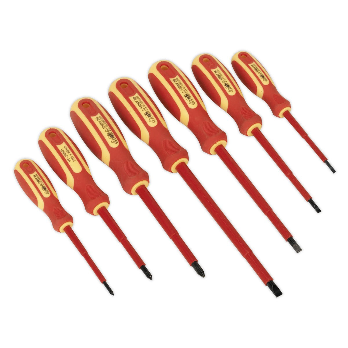 Siegen Screwdriver Set 7pc - VDE Approved S0756