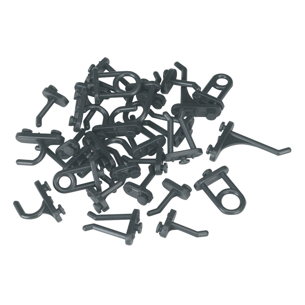 Siegen Hook Assortment for Composite Pegboard 30pc S0766