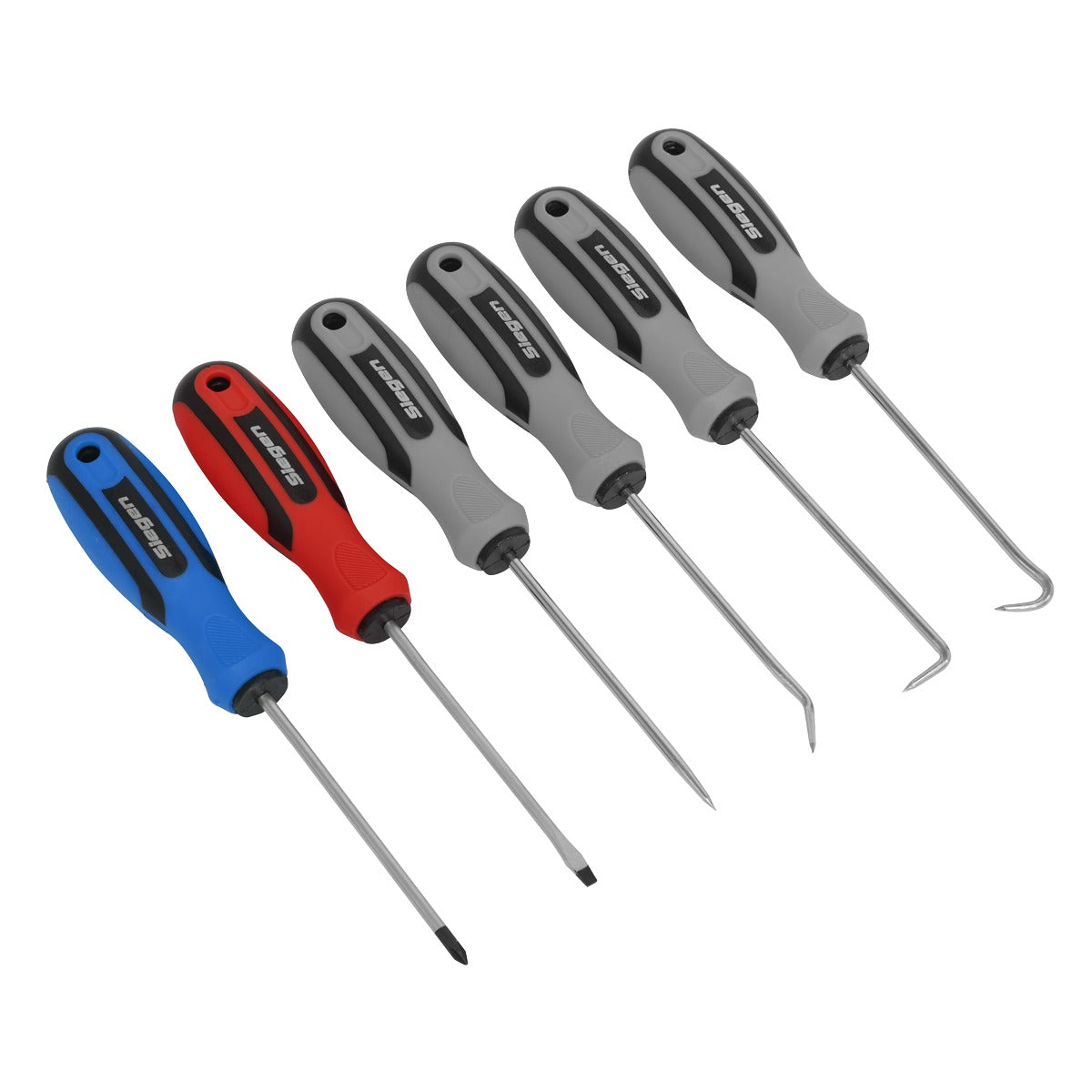 Siegen Mini Pick & Screwdriver Set 6pc S0774