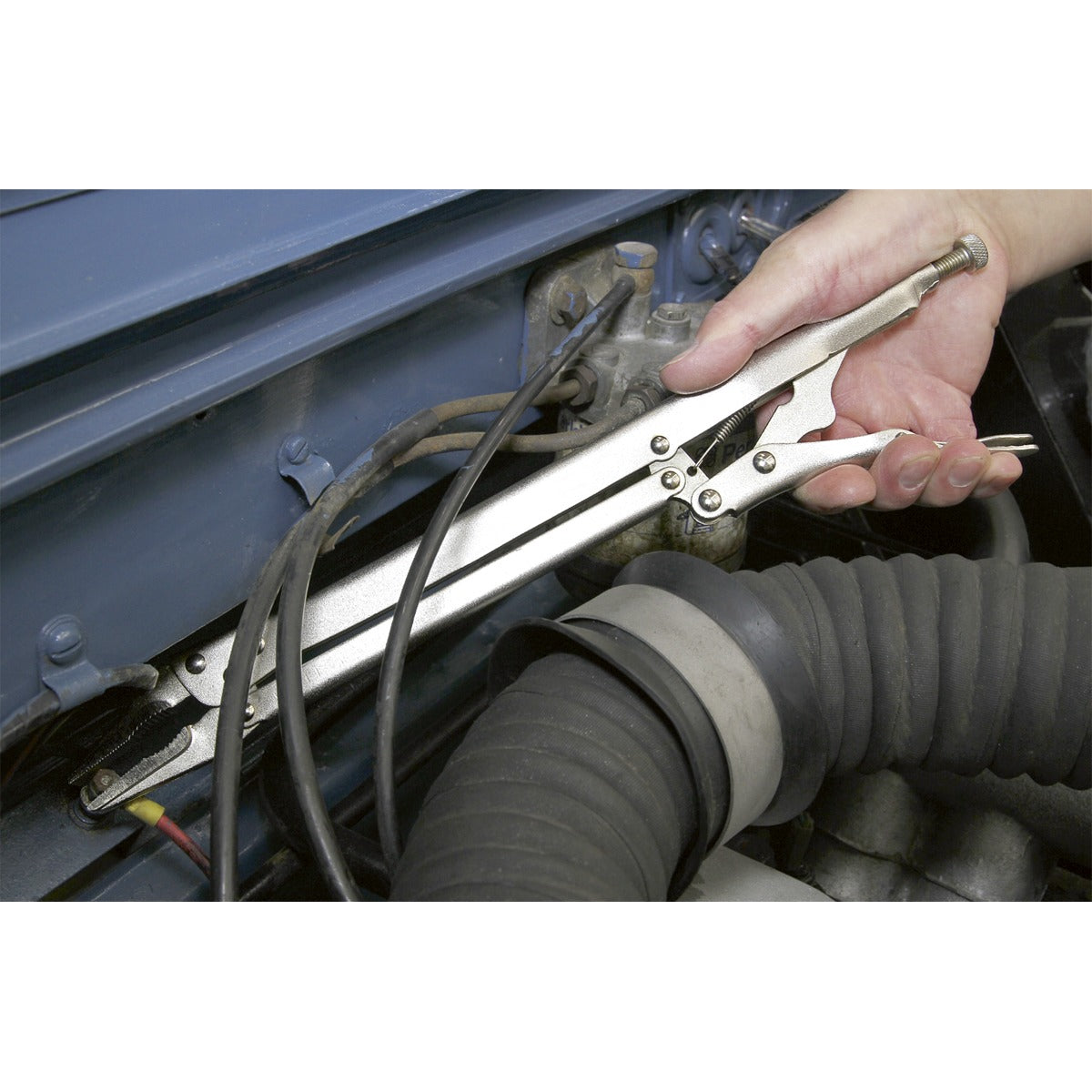 Siegen Extra-Long Locking Pliers 375mm S0841