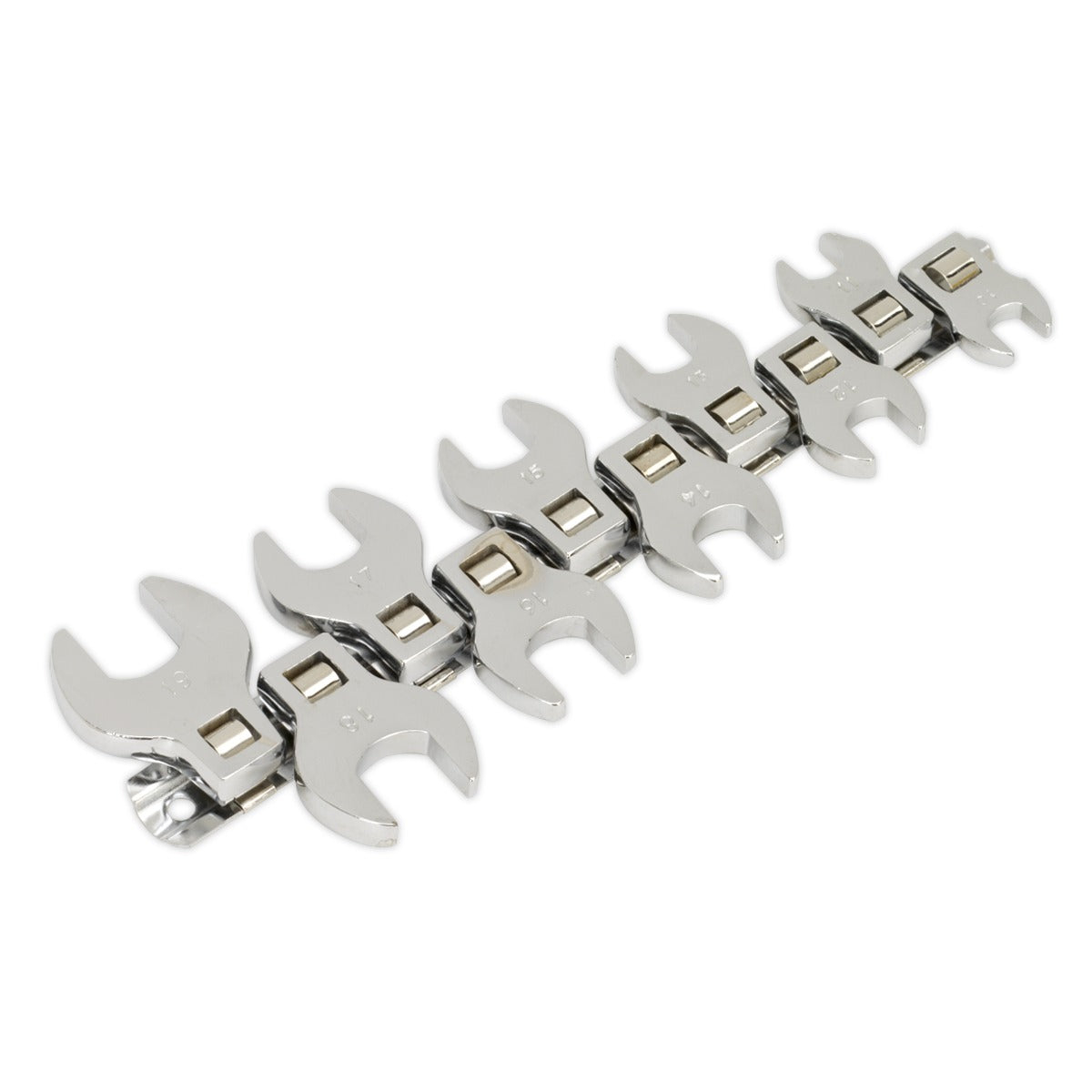 Siegen Crow's Foot Open-End Spanner Set 3/8"Sq Drive 10pc S0866