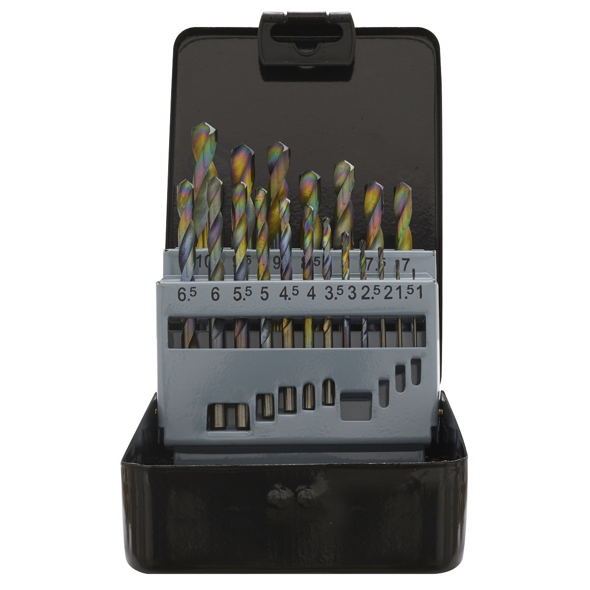 Siegen HSS Edge Ground Drill Bit Set 19pc - DIN 338 S0868