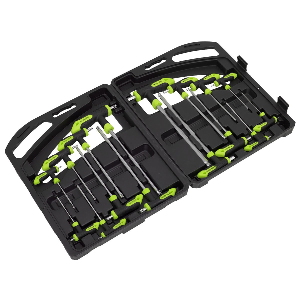 Siegen T-Handle TRX-Star & Hex Key Set 16pc S0916