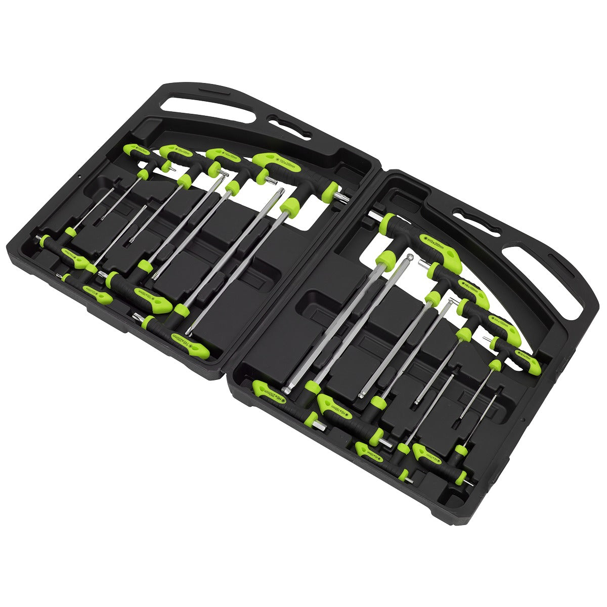 Siegen T-Handle TRX-Star & Hex Key Set 16pc S0916