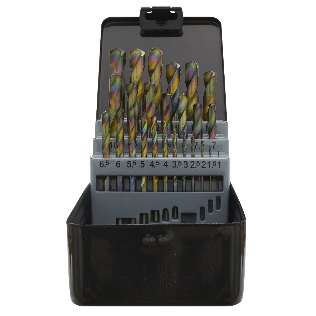 Siegen HSS Edge Ground Drill Bit Set 25pc - DIN 338 S0938
