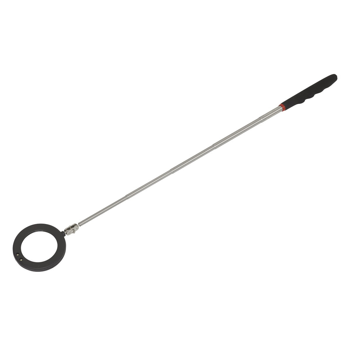 Siegen Telescopic Inspection Mirror with LED 75mm S0947