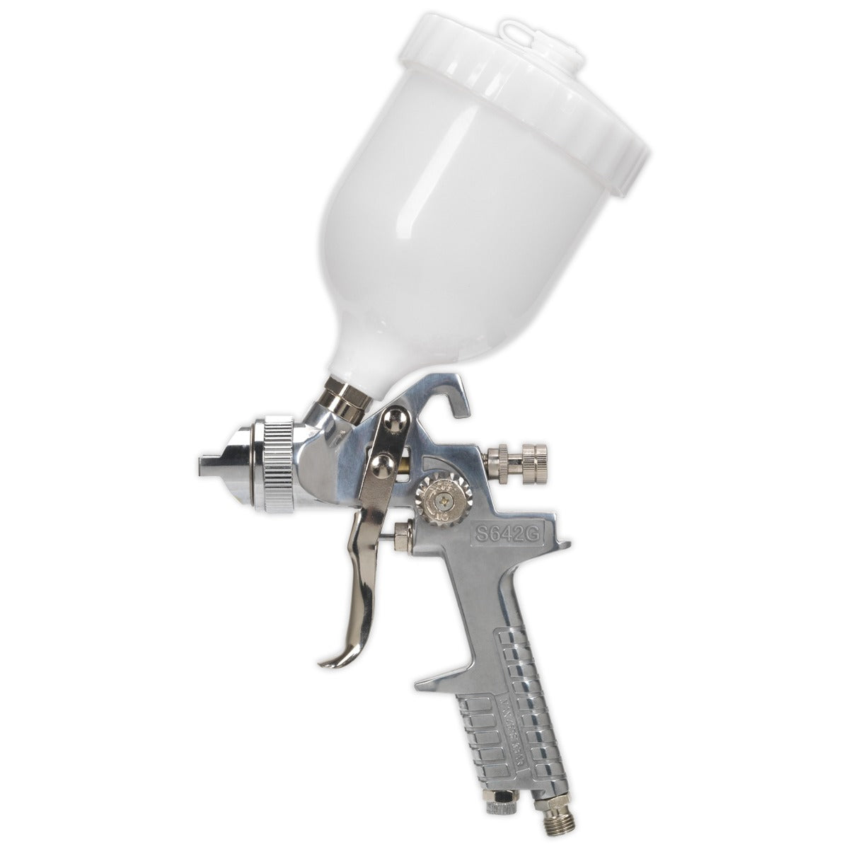 Siegen General-Purpose Gravity Feed Spray Gun 1.8mm Set-Up S642G