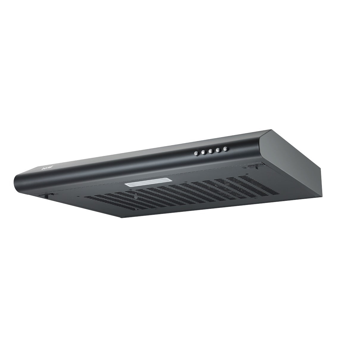 Baridi Visor Cooker Hood Extractor Fan 60cm - Black DH107
