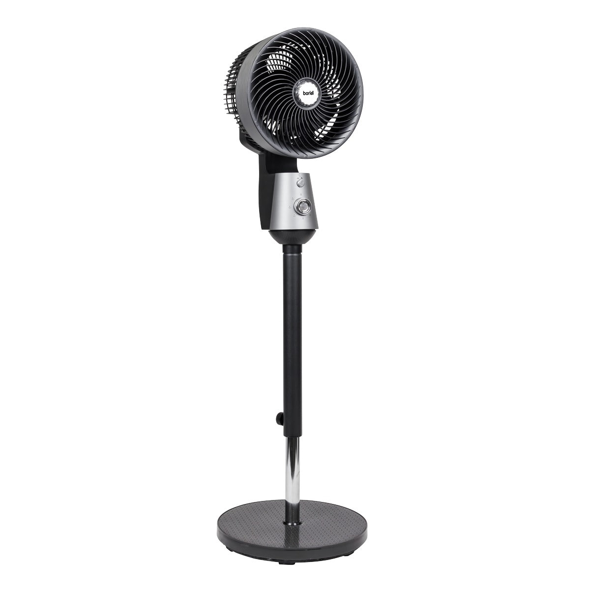 Baridi 10" Pedestal Fan with Manual Control 230V - Grey DH142