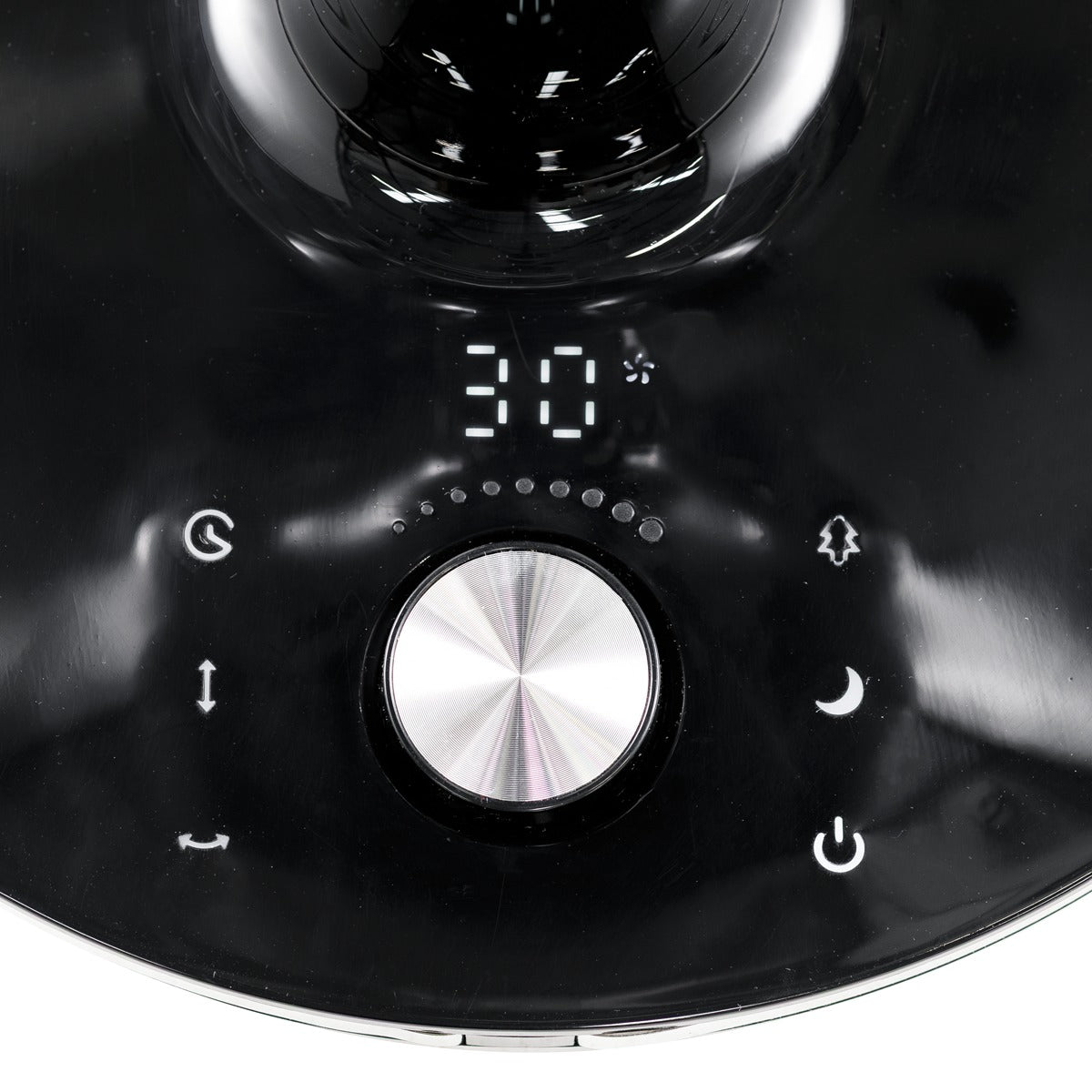 Baridi 10" Pedestal Fan with Remote Control & 12hr Timer 230V - Black DH143