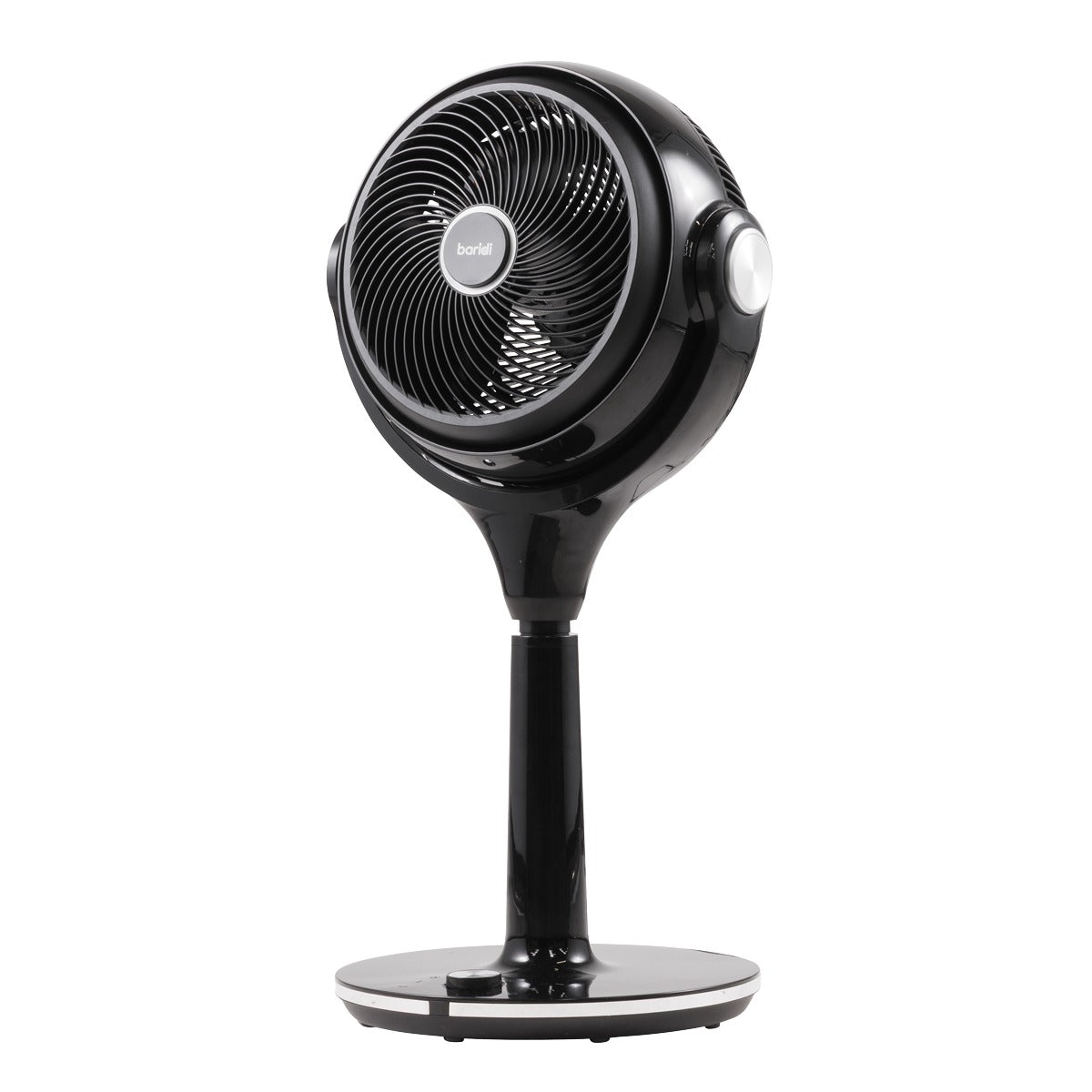 Baridi 10" Pedestal Fan with Remote Control & 12hr Timer 230V - Black DH143