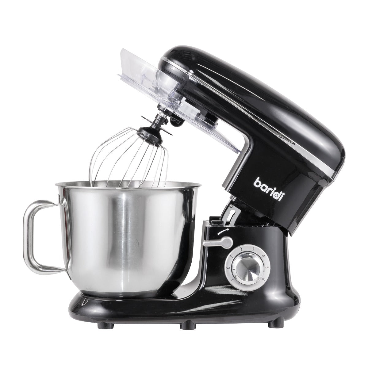 Baridi 1500W Stand Mixer with Accessories 6L - Black DH173