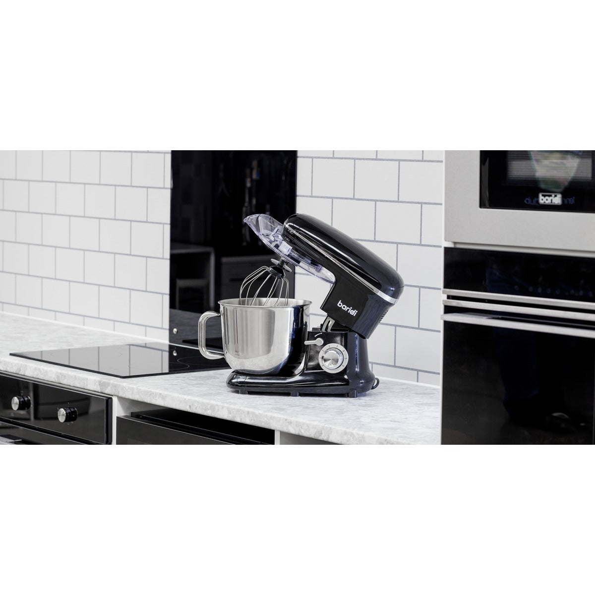 Baridi 1500W Stand Mixer with Accessories 6L - Black DH173