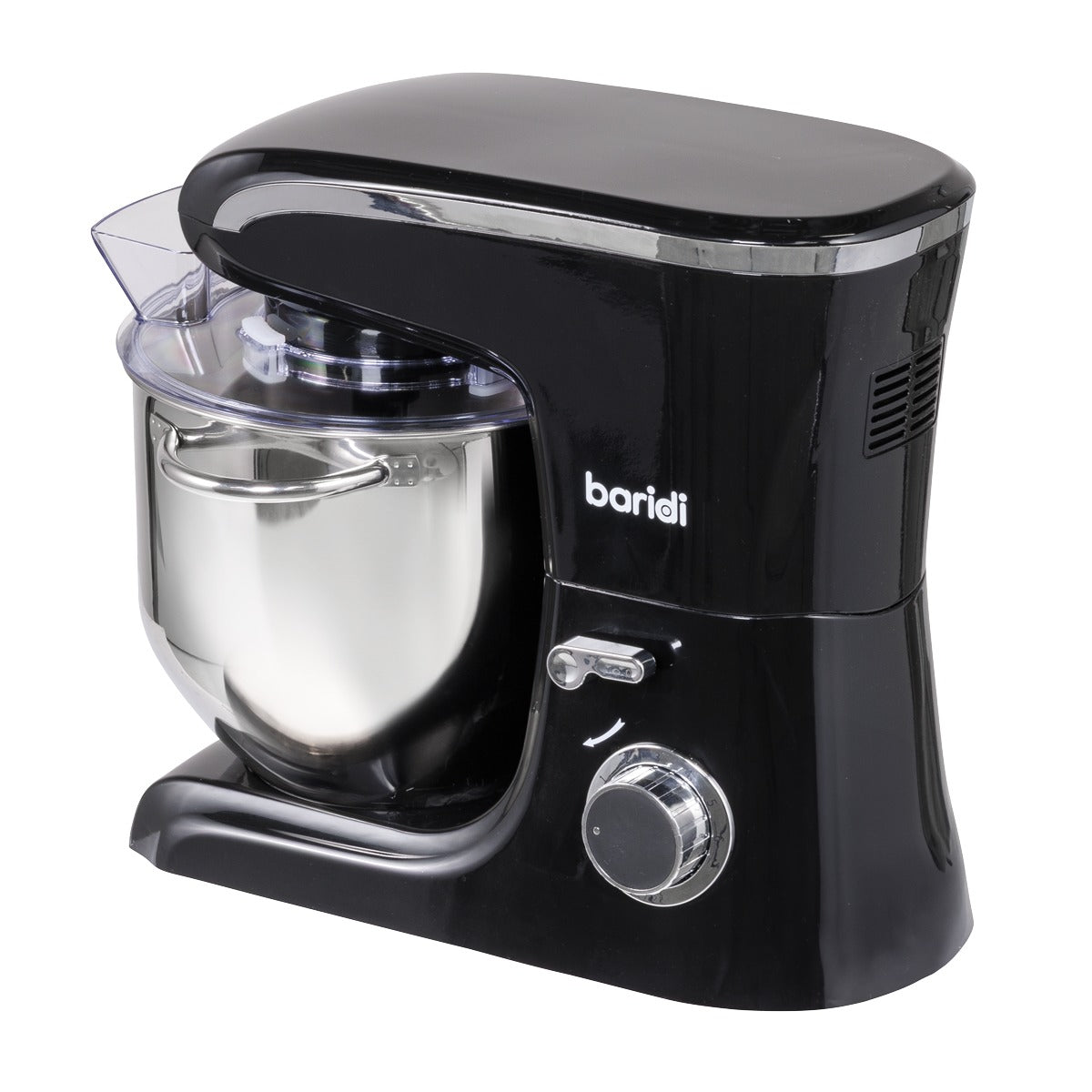 Baridi 1800W Stand Mixer with Accessories 8L - Black DH174