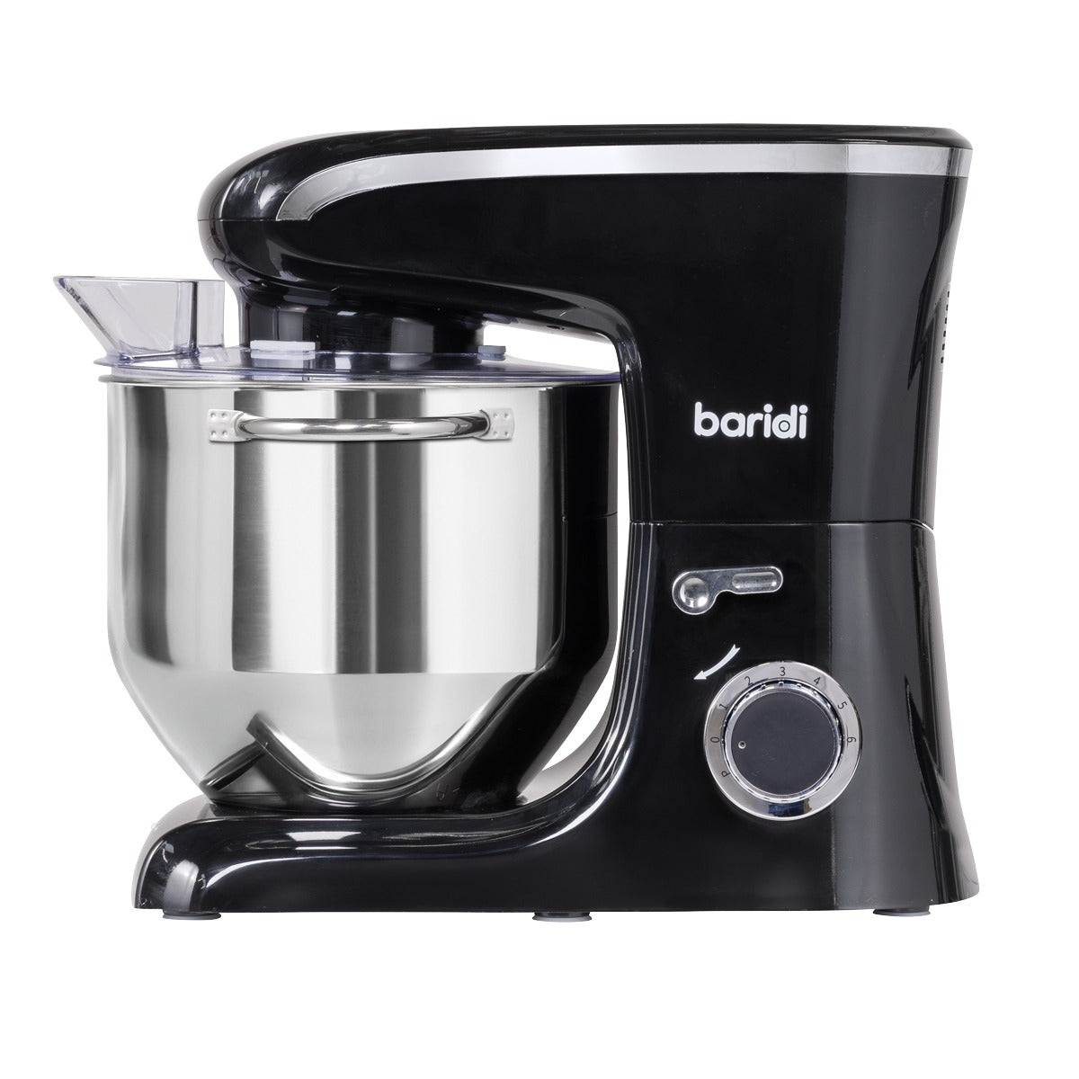 Baridi 1800W Stand Mixer with Accessories 8L - Black DH174