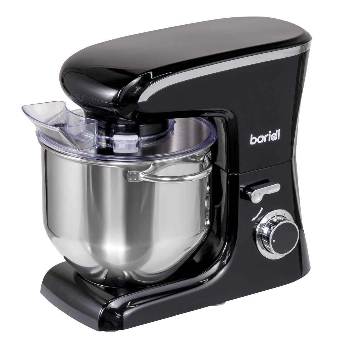 Baridi 1800W Stand Mixer with Accessories 8L - Black DH174